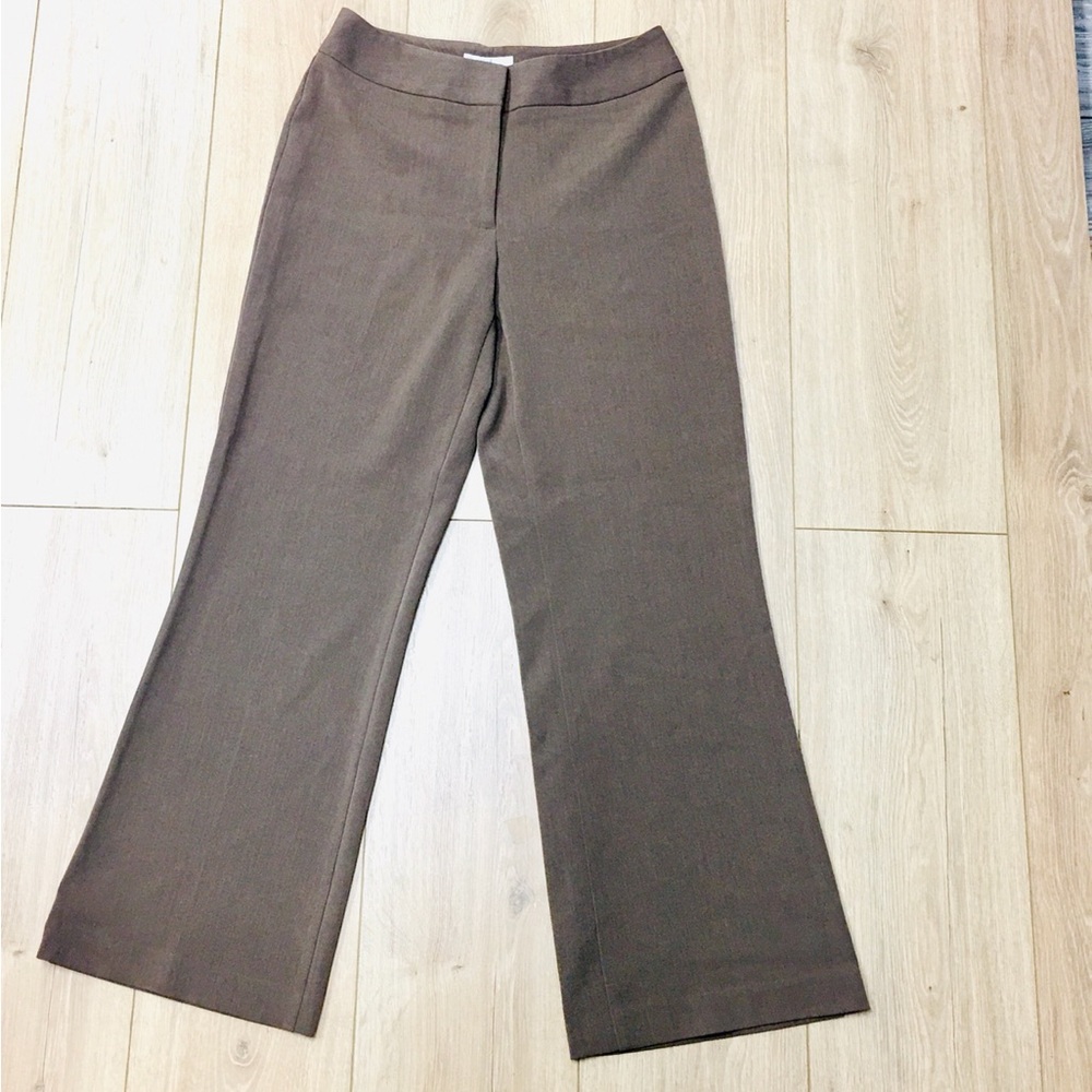 Worthington Petite career work wear brown pants size 4